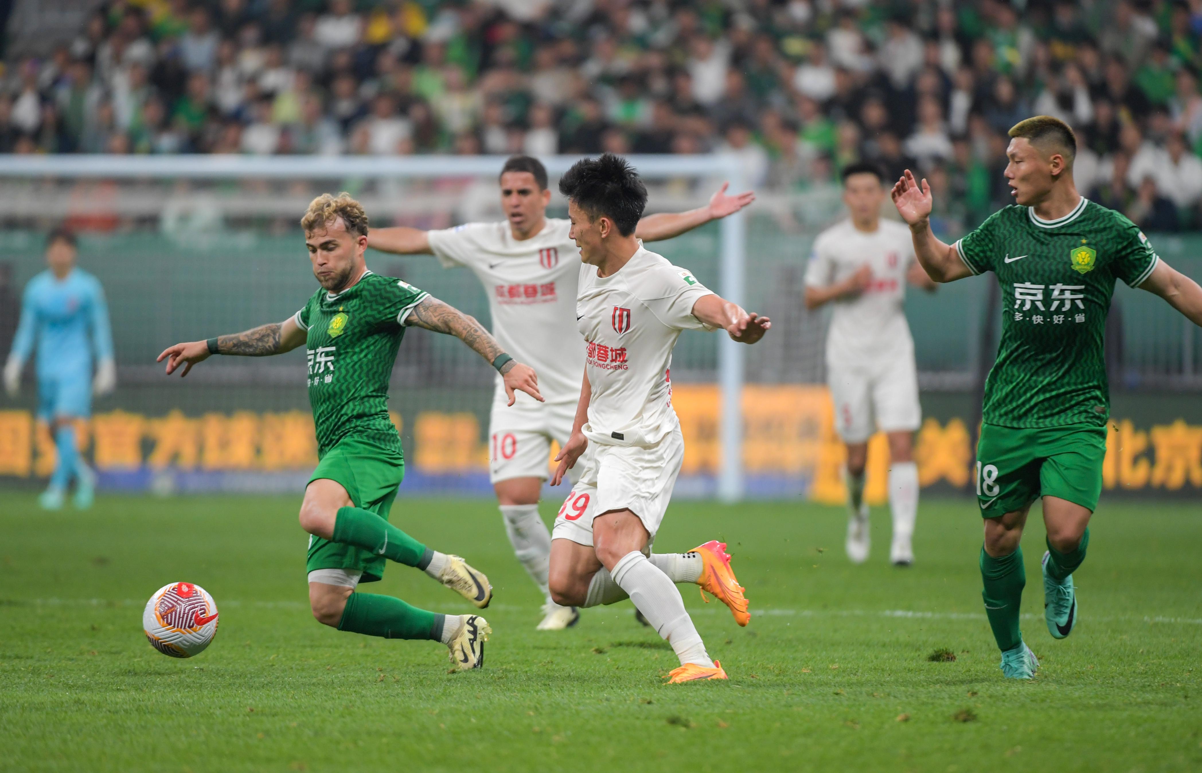 国安连续三场未能取胜，积分榜下滑