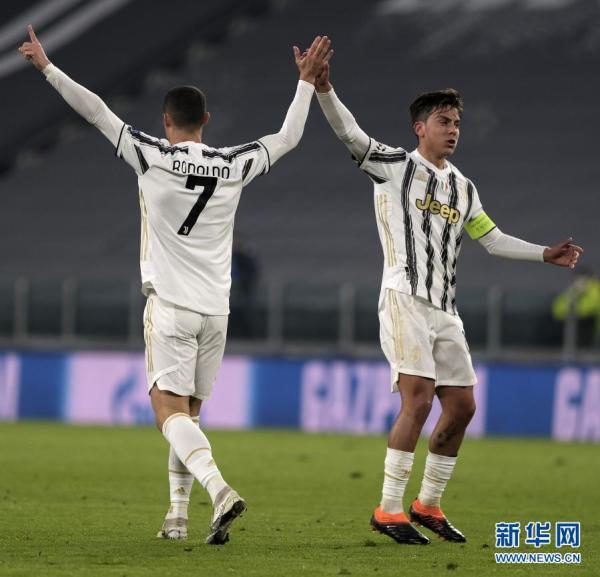 尤文图斯主场胜雷恩，小组头名成定局