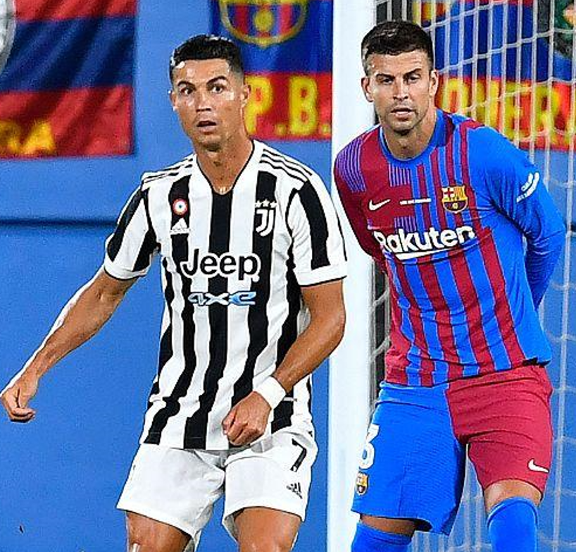 包含勒沃库森险胜巴萨，皮克关键制胜的词条