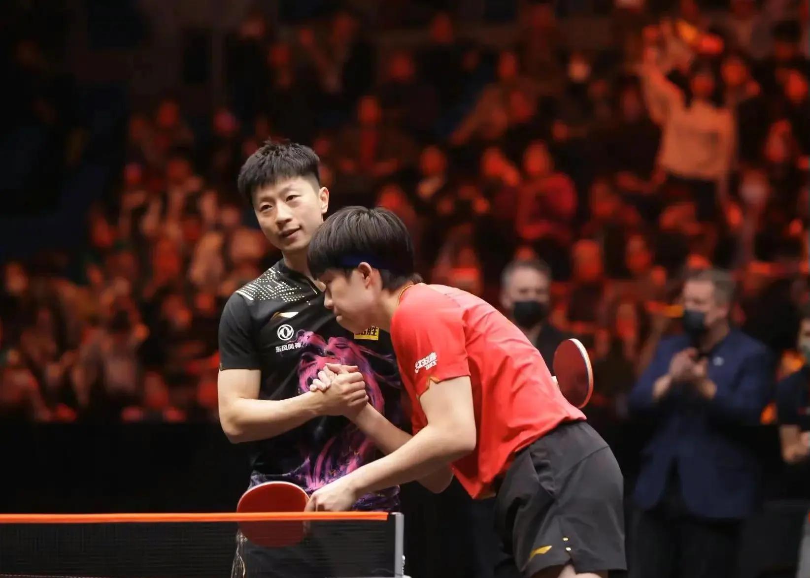 包含德国乒乓球队碾压日本乒乓球队，马龙一己之力扛起全队的词条